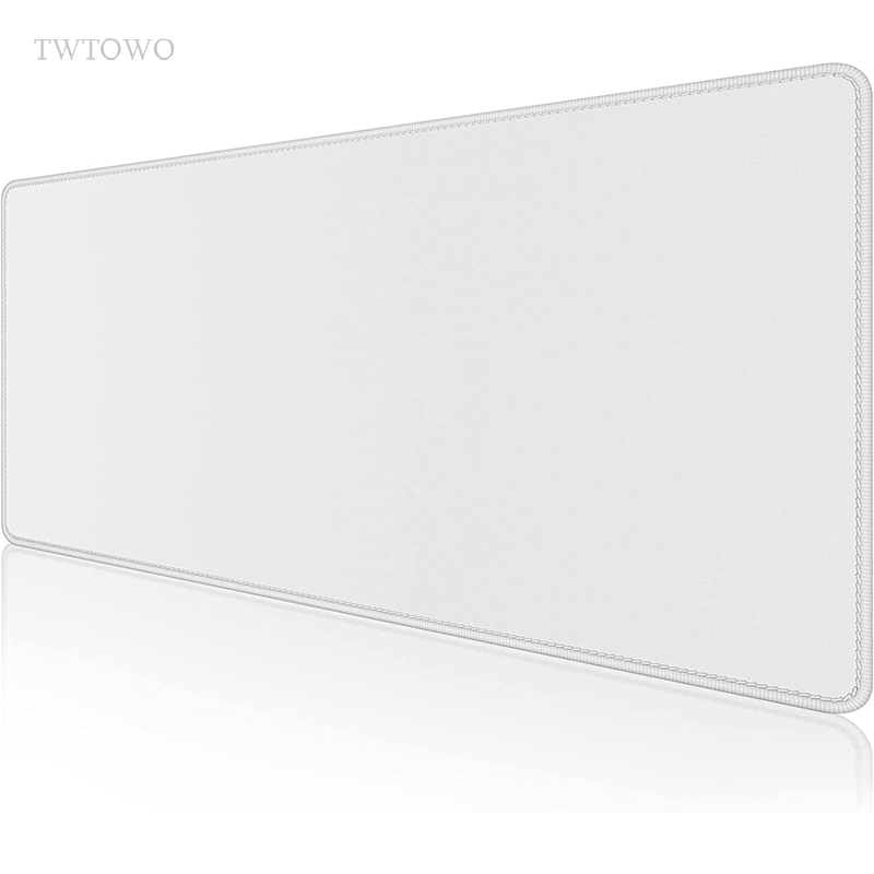 Gaming Accessories White - Weißes Mauspad Gaming XL HD Custom