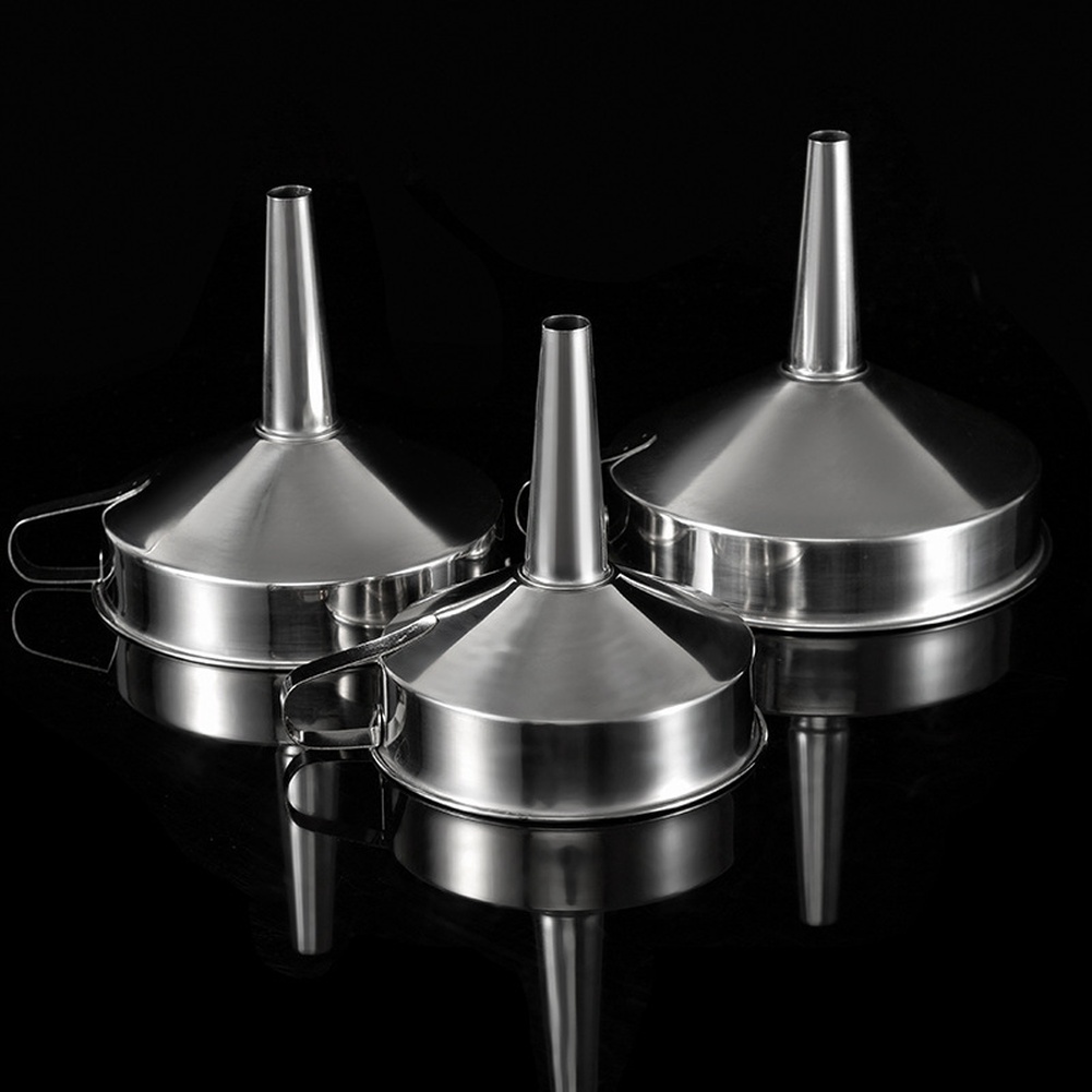 Gaming Kitchen Accessories - 1 Stück Edelstahl-Öltrichter mit breiter Öffnung,