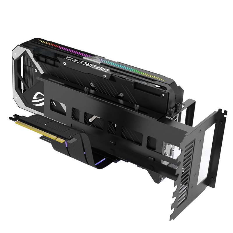 Vertical Gpu Bracket - EZDIY-FAB GPU-Lenkhalterung PCI-E4.0 Verlängerungskabel Grafikkarte vertikal