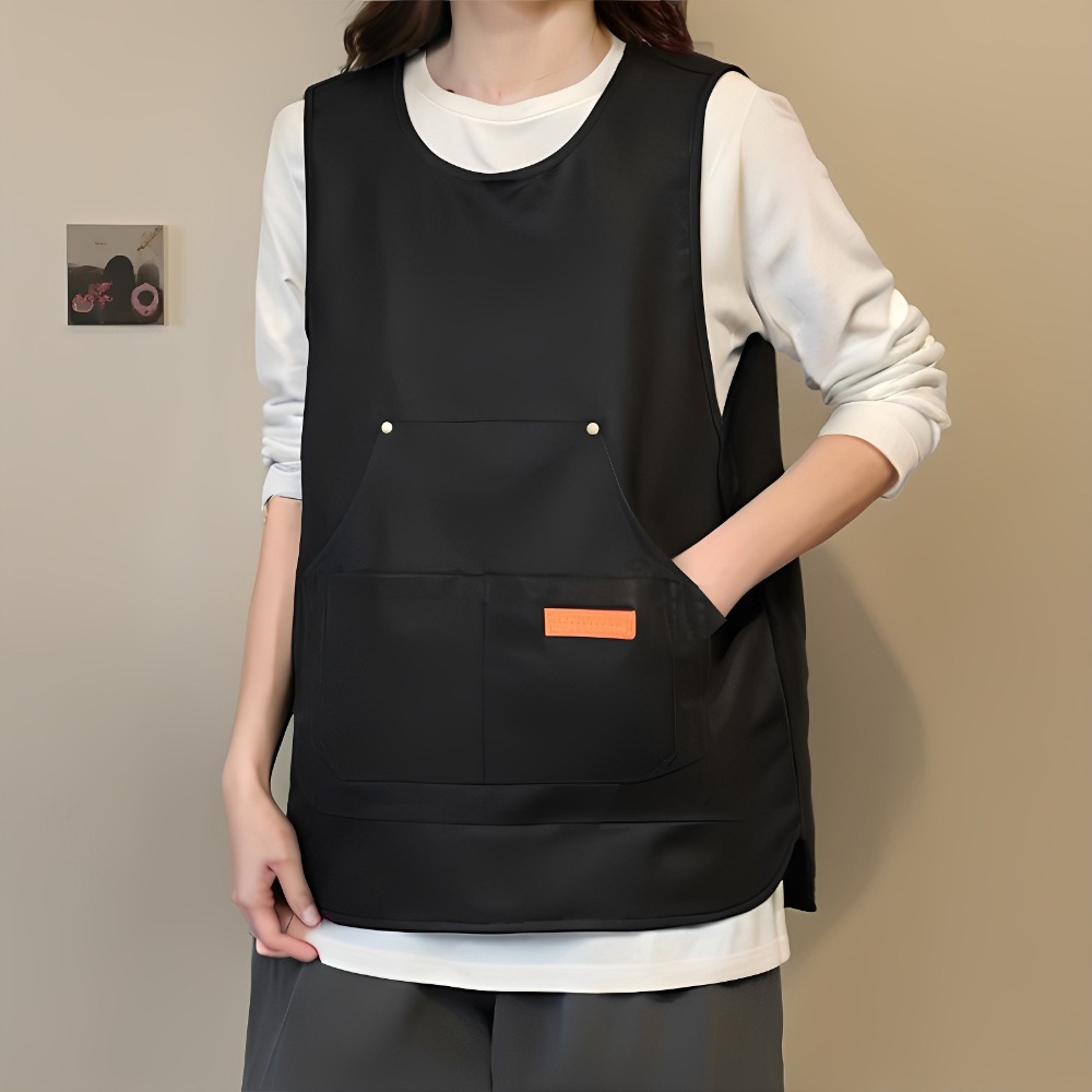 Gaming Kitchen Accessories - Neue Westenartige Kochschürze aus Canvas, Wasserdichte