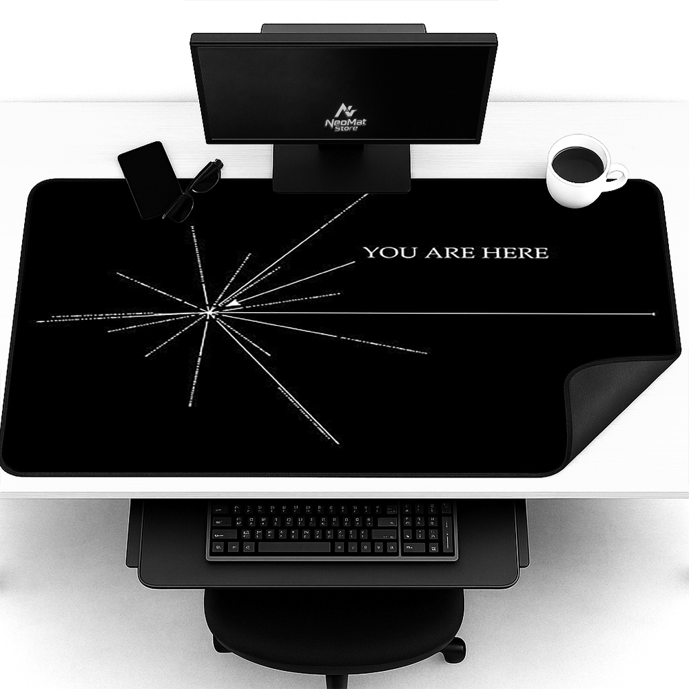 Gaming Accessories Very - Minimalistische geometrische Schreibtischunterlage für Gaming-Laptops, 120