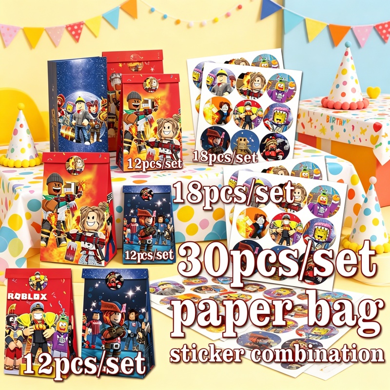 Robloxed Papiertüten-Aufkleber – Gaming Accessories Roblox Bewertung und Preis