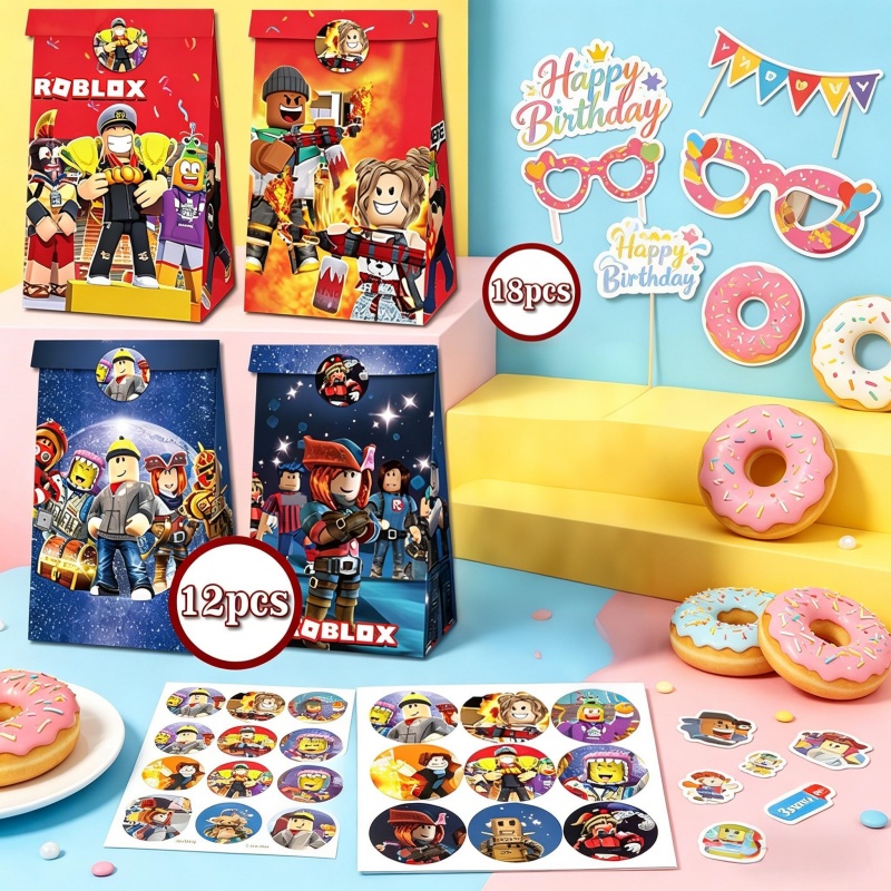Robloxed Papiertüten-Aufkleber – Gaming Accessories Roblox Bewertung und Preis