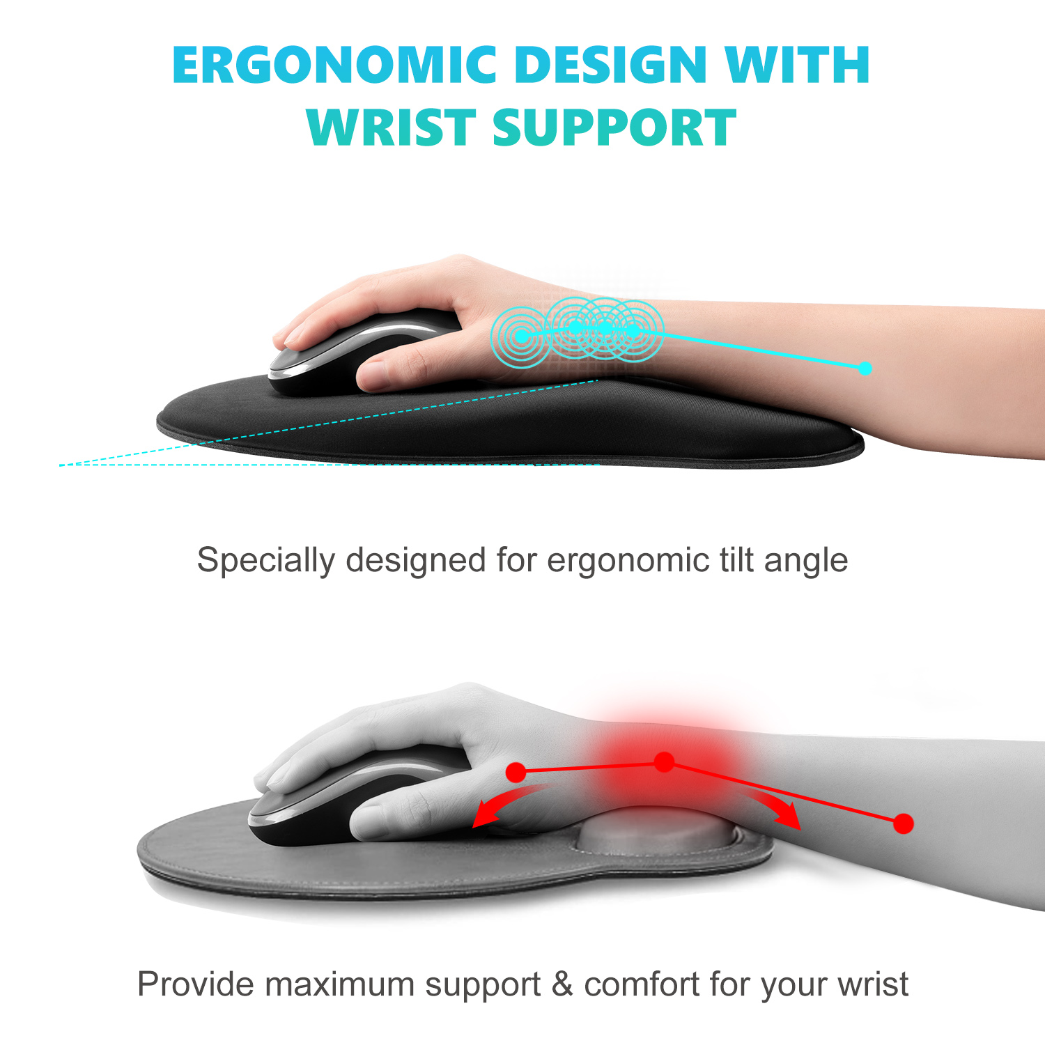 Ergonomisches Mauspad mit Hand – Gaming Accessories On Sale Bewertung und Preis