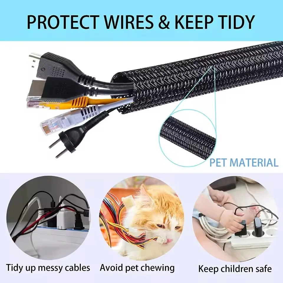Kabelschutzmanschette Selbstsc – Cable Sleeve Braided Bewertung und Preis