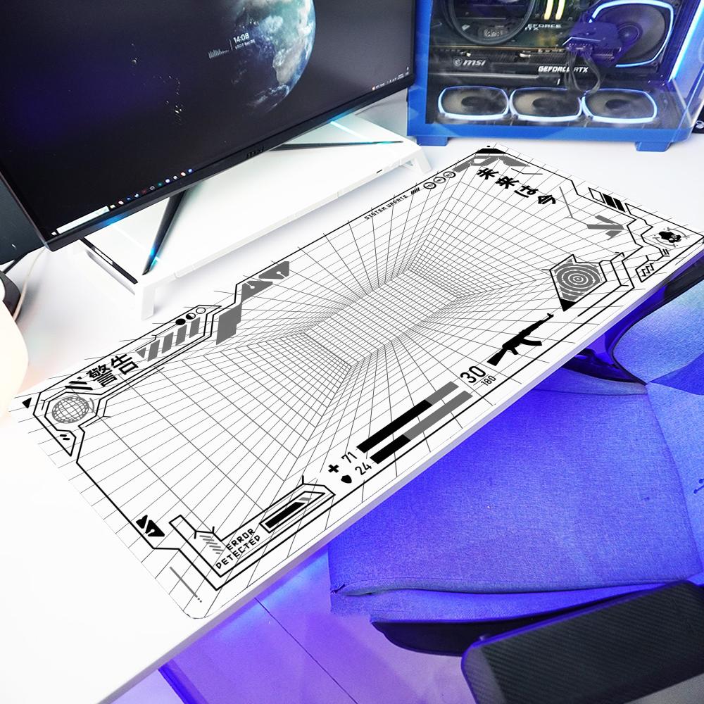 Perspektive Grid Schreibtisch  – Gaming Accessories White Bewertung und Preis
