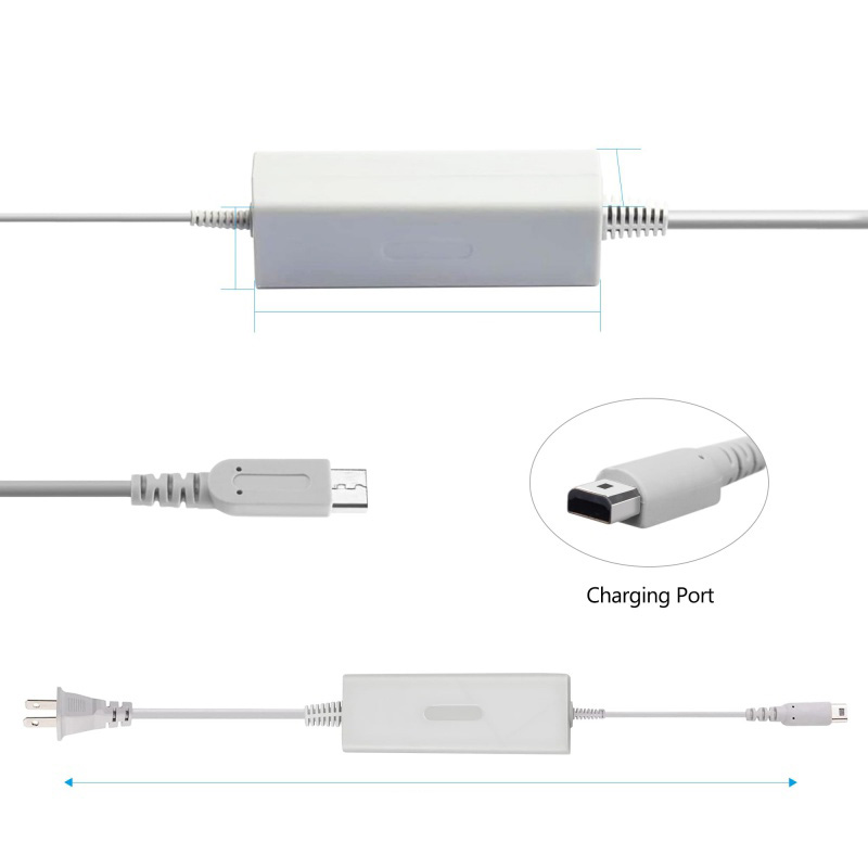 Ladegerät für Wii U Gamepad-Co – Gaming Accessories White Bewertung und Preis