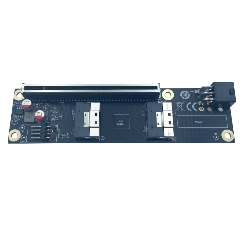 NEUE 2 Port SlimSAS 8i x2 zu P – Vertical Gpu Bracket Bewertung und Preis